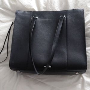 Rebecca Minkoff black leather purse